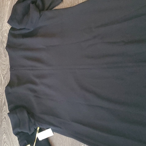 🖤 Cute CeCe Bow Sleeve Black Dress - New with Tags 16W - Picture 10 of 13